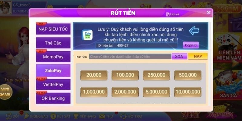 Không rút được tiền tại Ku88